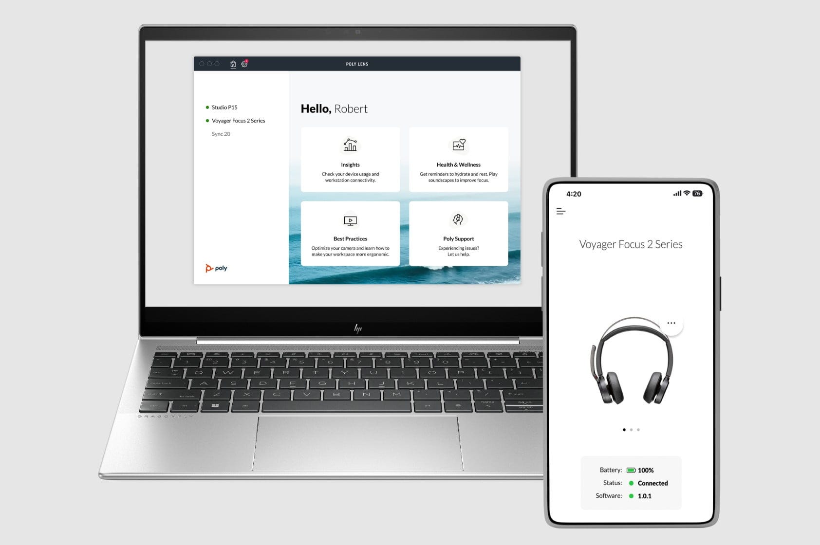 Poly Lens Management Interface