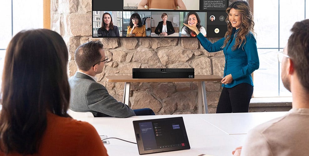 Videokonferenz mit KI-Funktionen