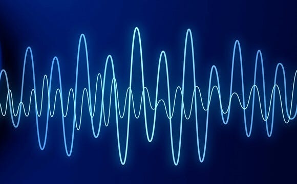 Audiovisualisierung der WAVE Audioverarbeitung