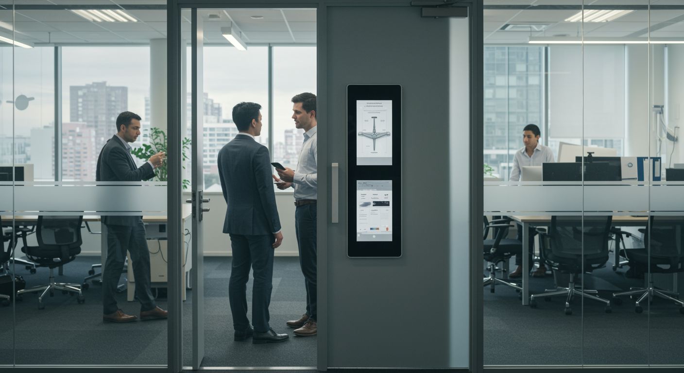 Raumbuchungssystem in Aktion