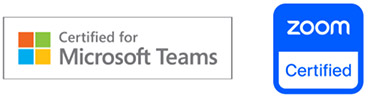 Zoom und Microsoft zertifiziert