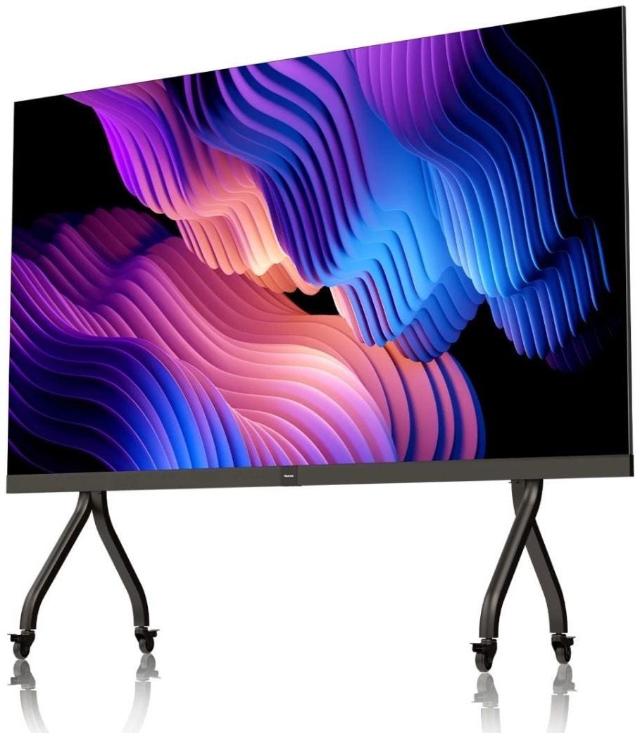 Hisense 136 Zoll, All-in-One-LED-Wand auf Standfuß mit Herstellermotiv